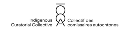 Indigenous Curatorial Collective Collectif des commissaires autochtones (ICCA) logo